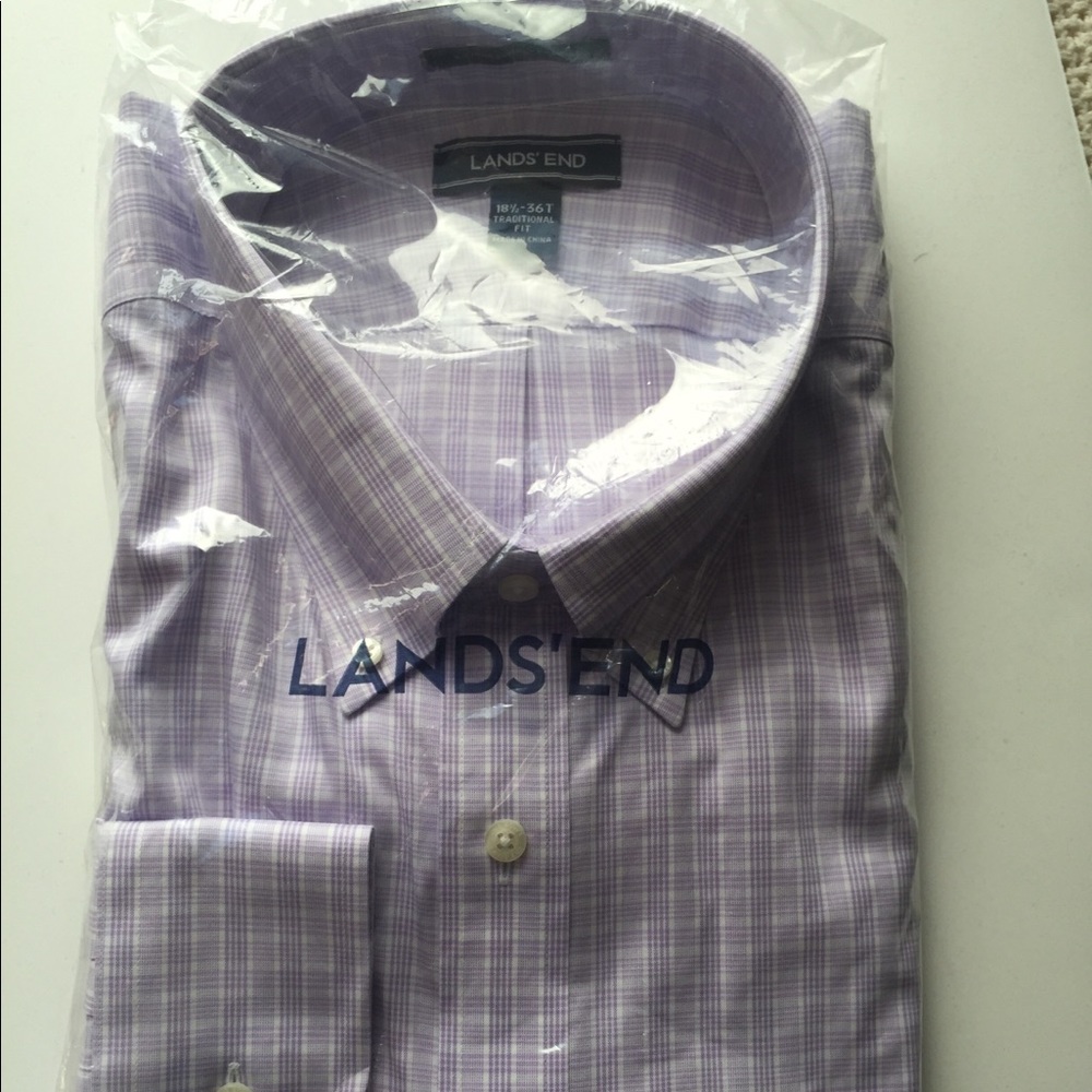 Men’s Land’s End Buttondown Collar Shirt